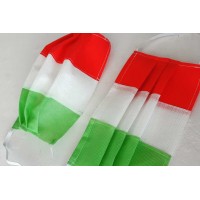 Mascherine in TNT doppio strato tricolore